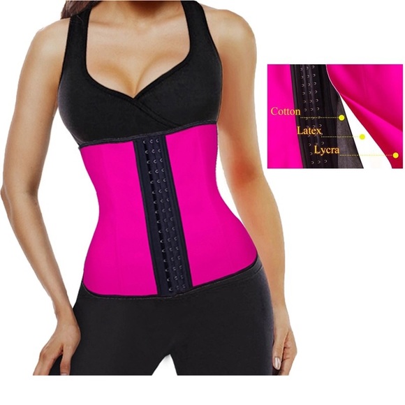 Other - 100 % Latex Waist Trainer 9 steel bonning